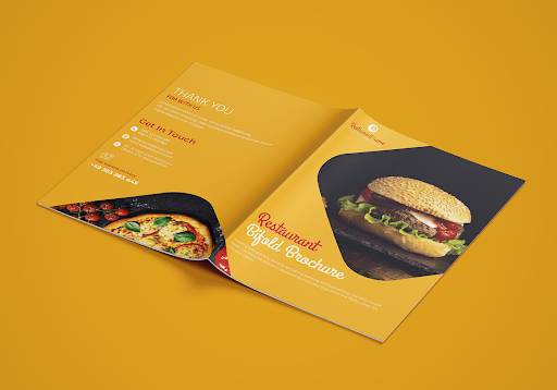 brochure ẩm thực