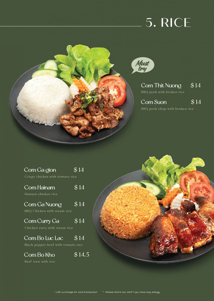 catalogue nhà hàng