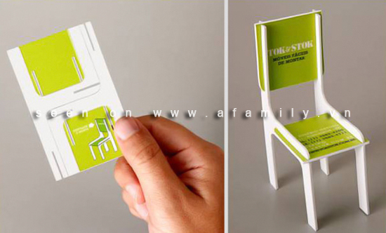 Card visit của Tok&Stok