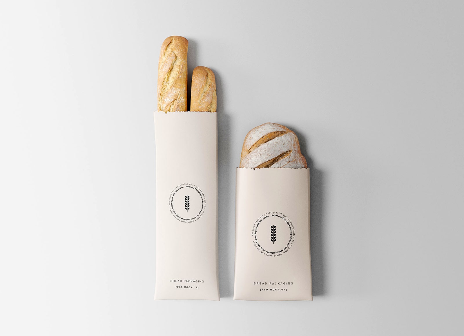 mẫu bao bì bánh mì đẹp