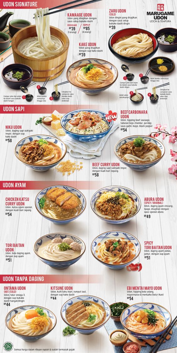 menu nhà hàng sang trọng 